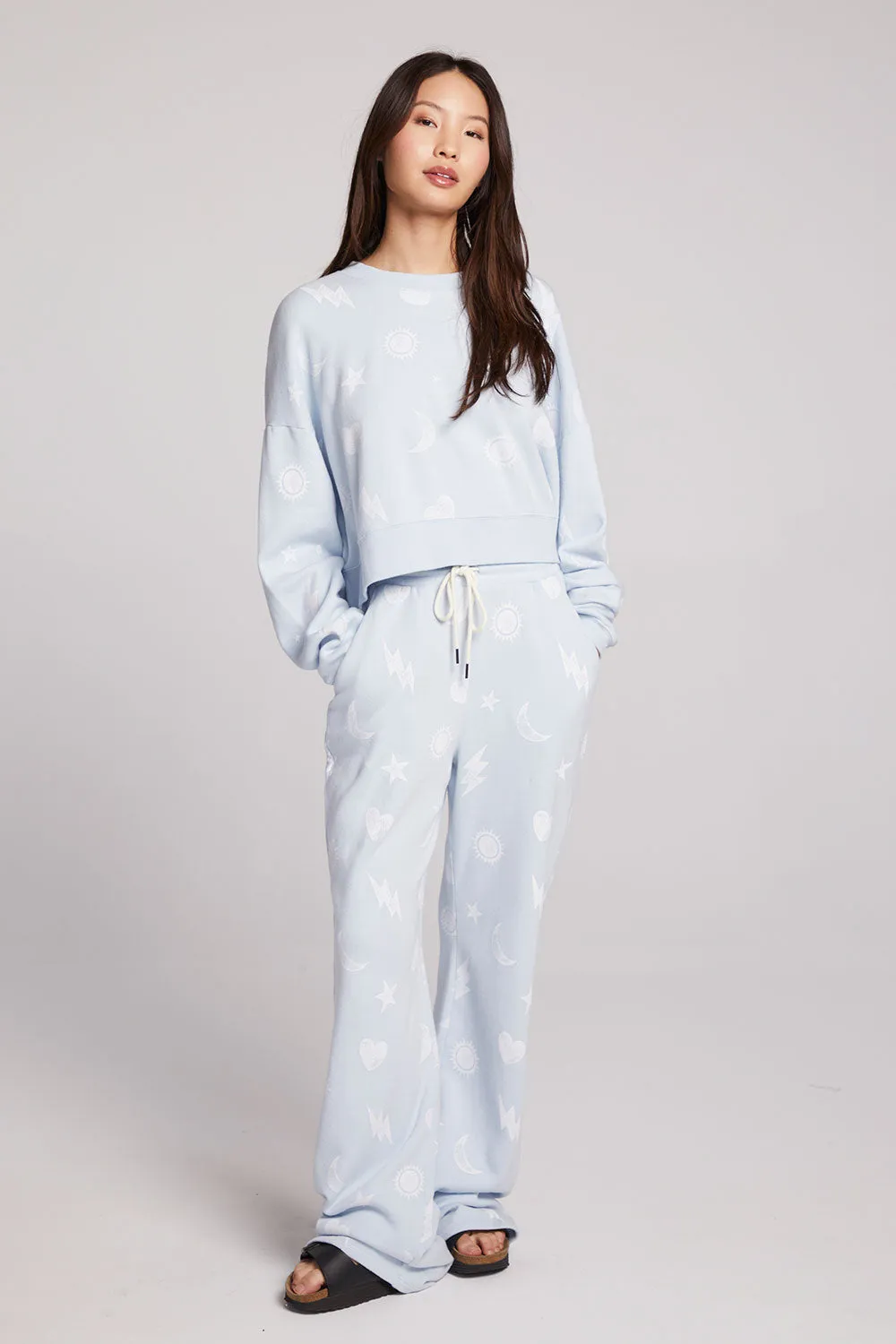 Allover Dream Sky Pullover