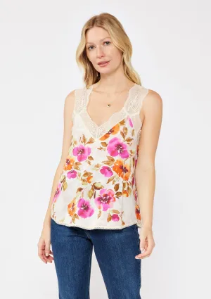 Blushing Meadow Lace Tank Top