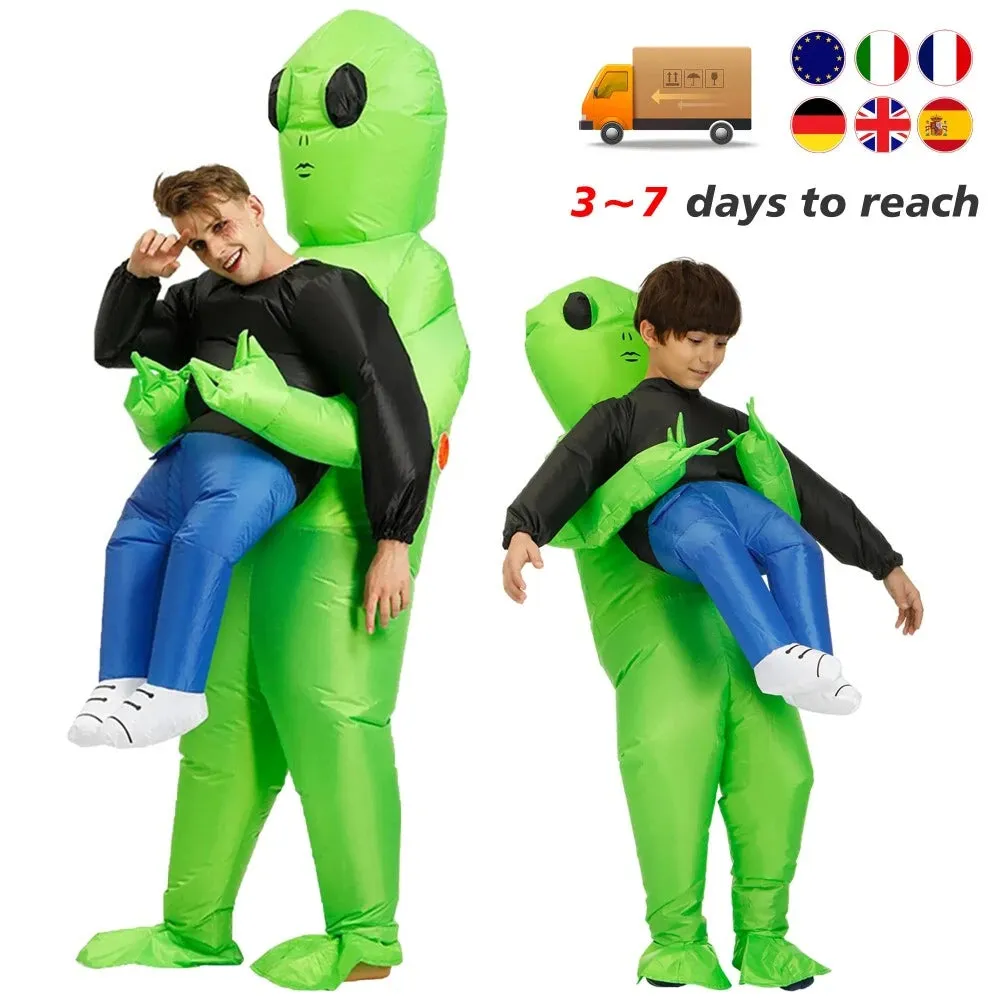 Boys Inflatable Alien Monster Party Costume
