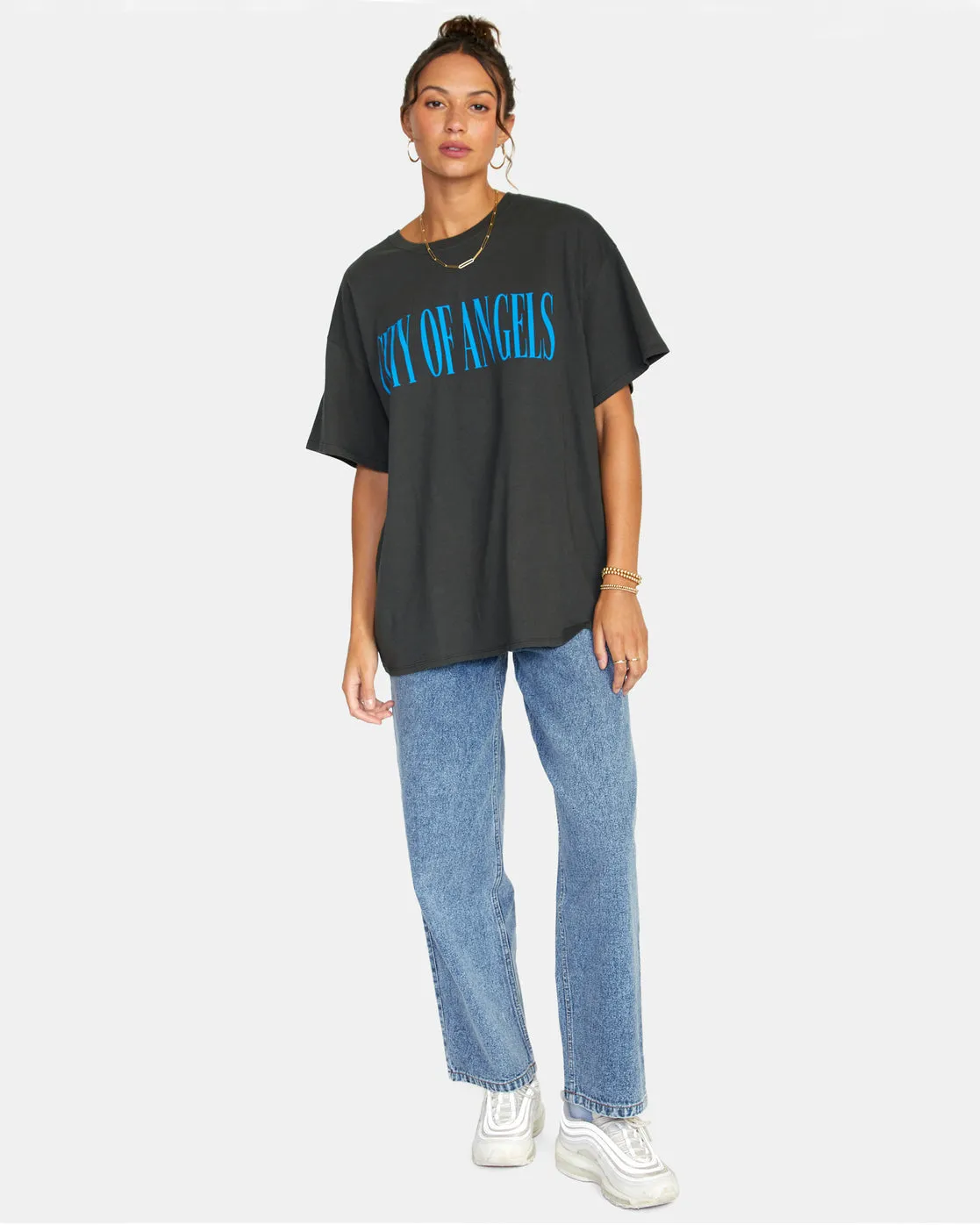 City Of Angels Graphic Tee - Washed Black