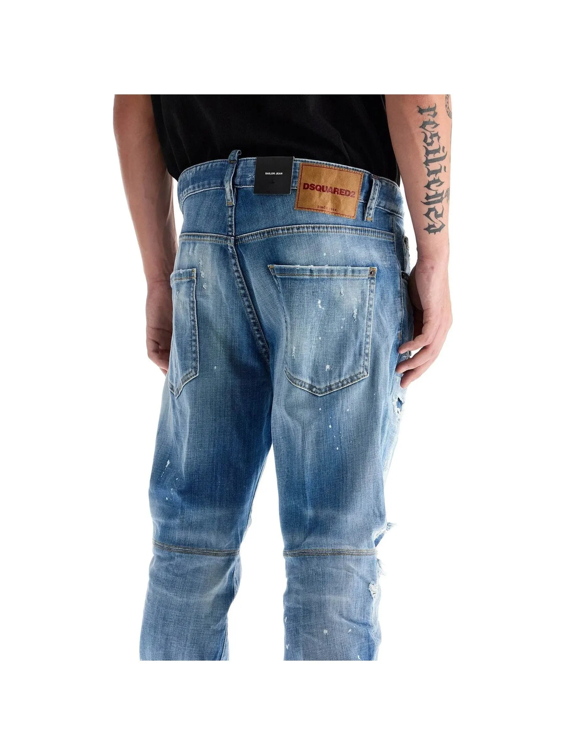 Cropped Sailor Jeans