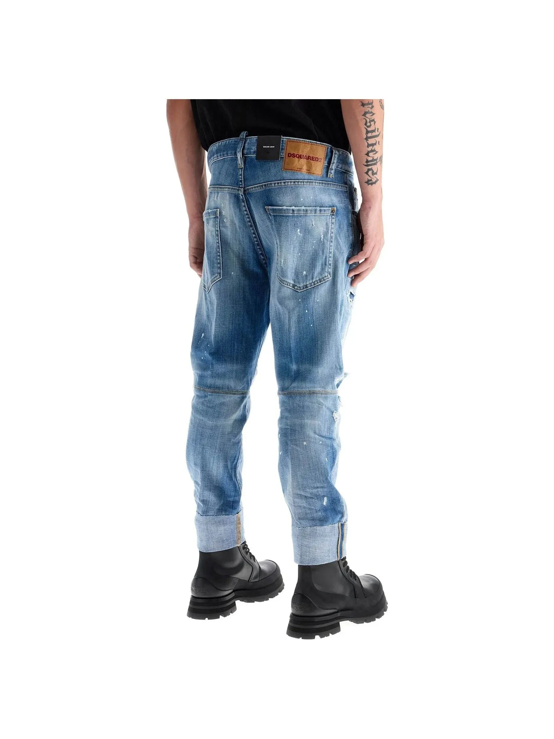 Cropped Sailor Jeans