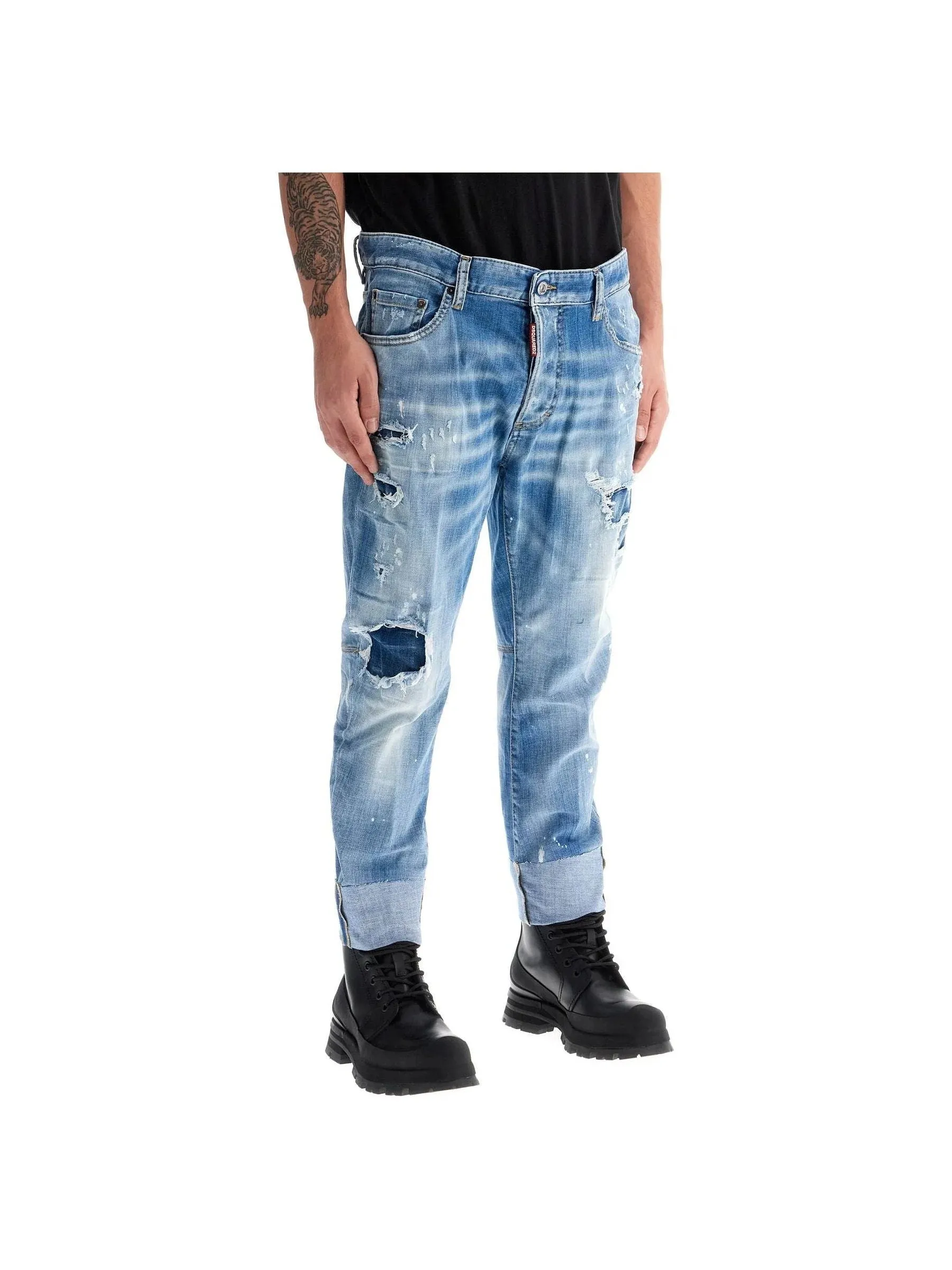 Cropped Sailor Jeans