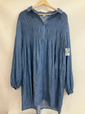 Dress Casual Short By Cato In Blue Denim, Size: L