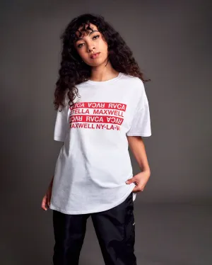Explicit Graphic Tee - White