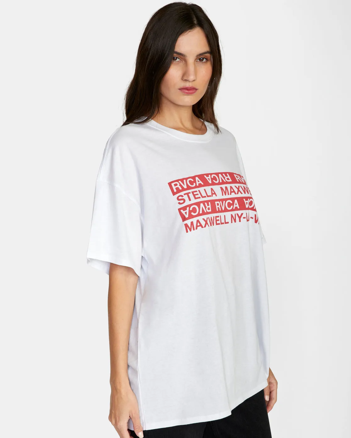 Explicit Graphic Tee - White