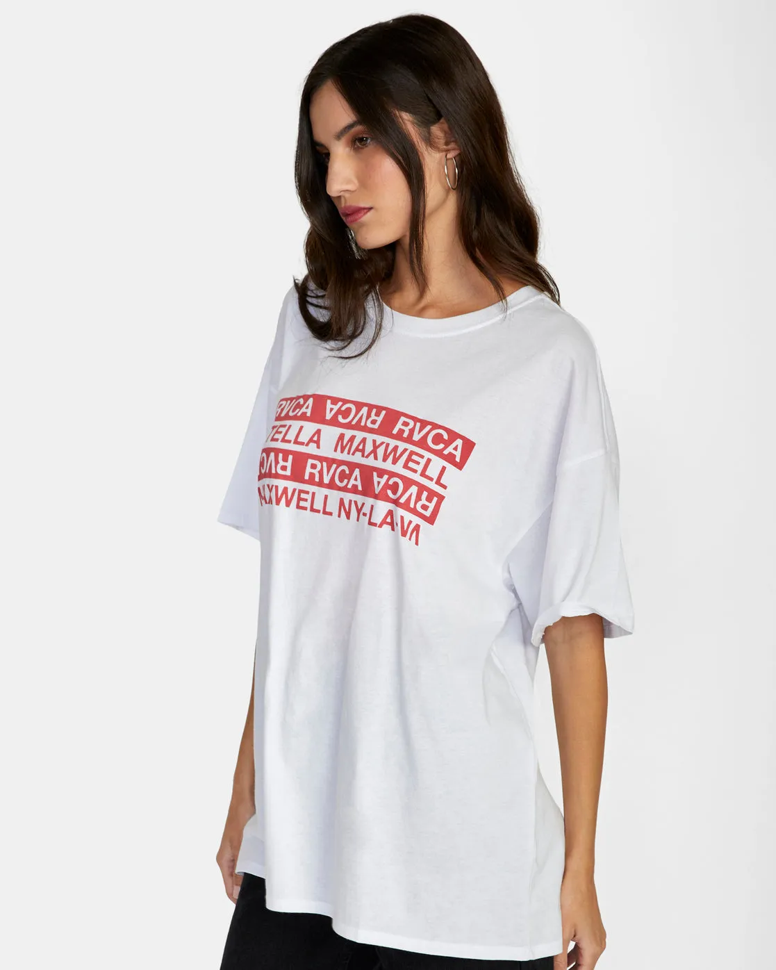 Explicit Graphic Tee - White