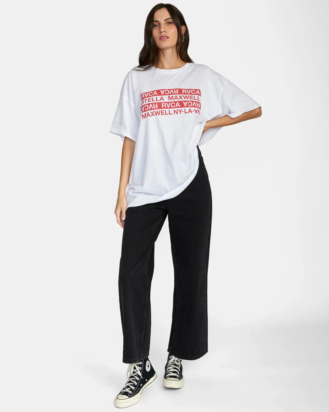 Explicit Graphic Tee - White