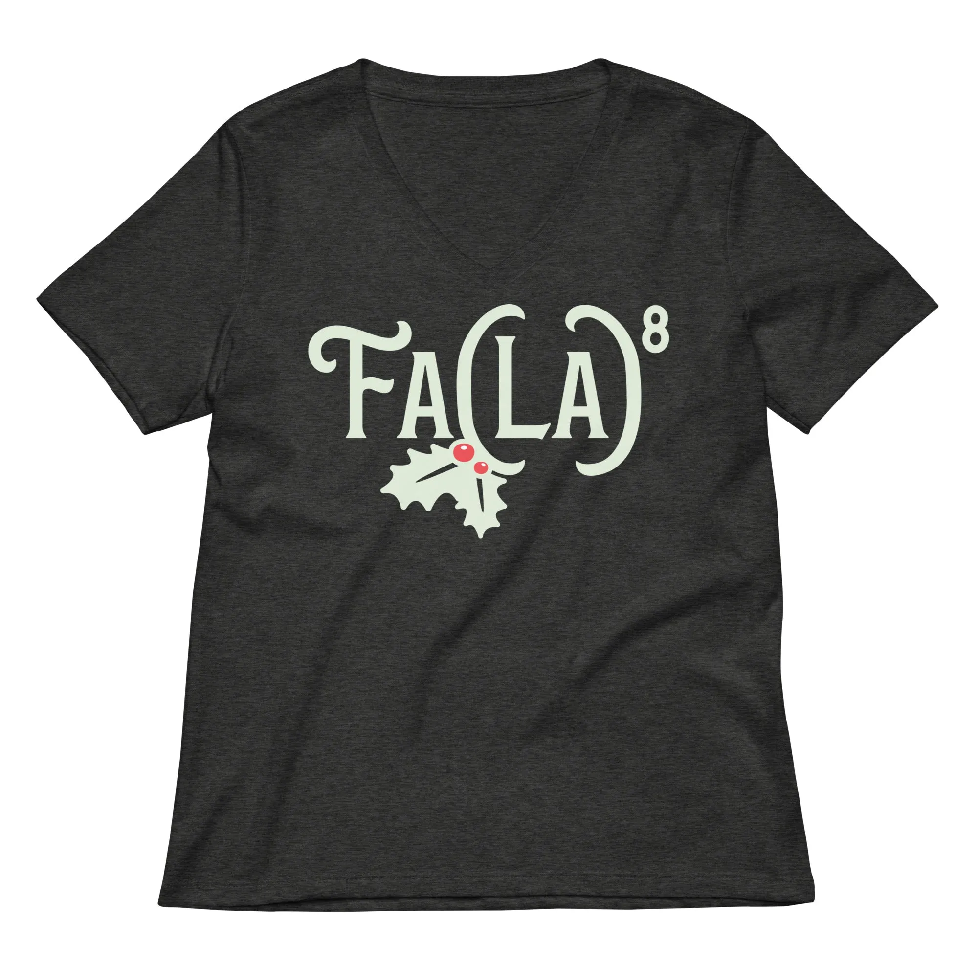 Fa LaLaLaLaLaLaLaLa Women's V-Neck Tee
