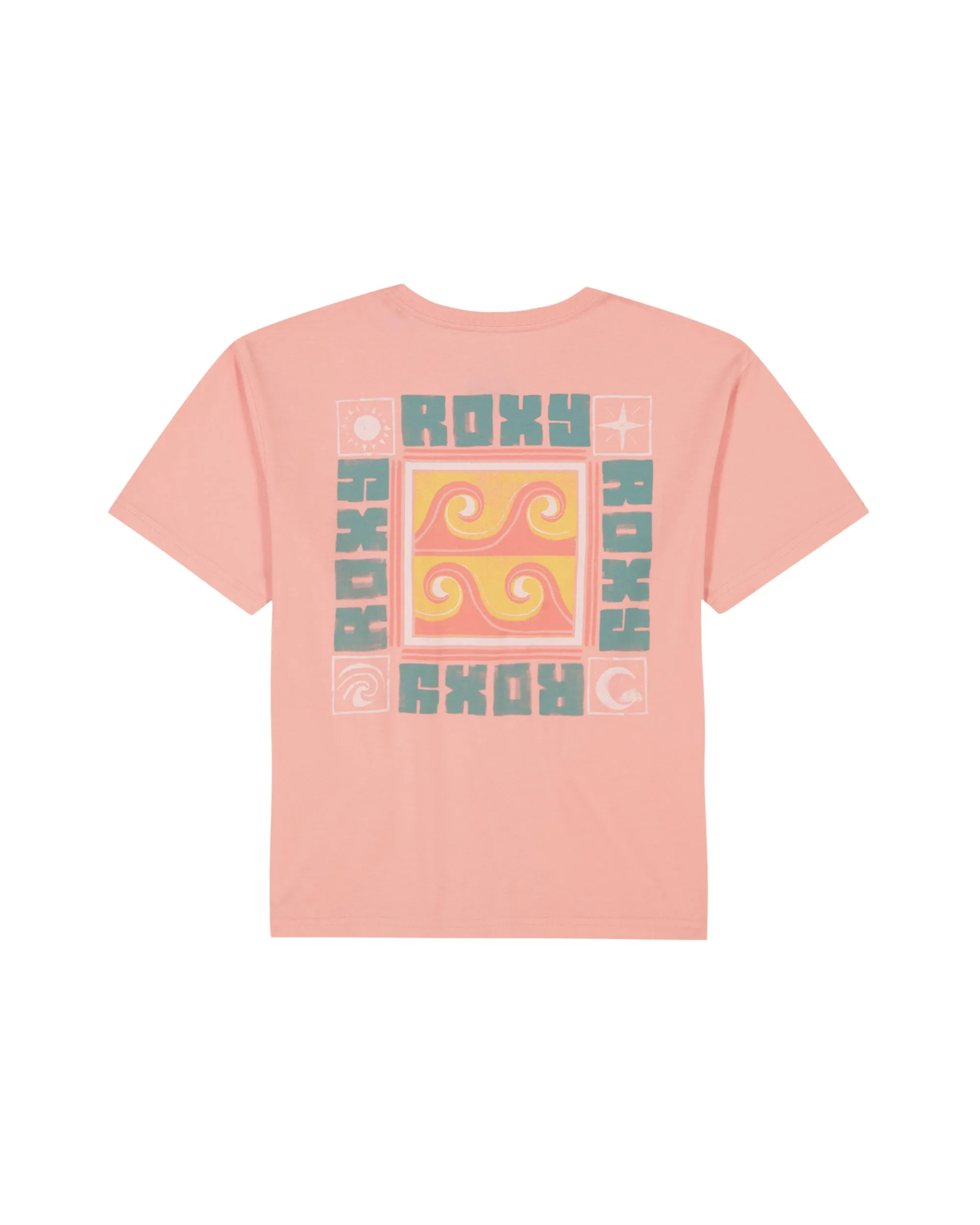 Girls 2-7 Wave Block Oversized T-Shirt -