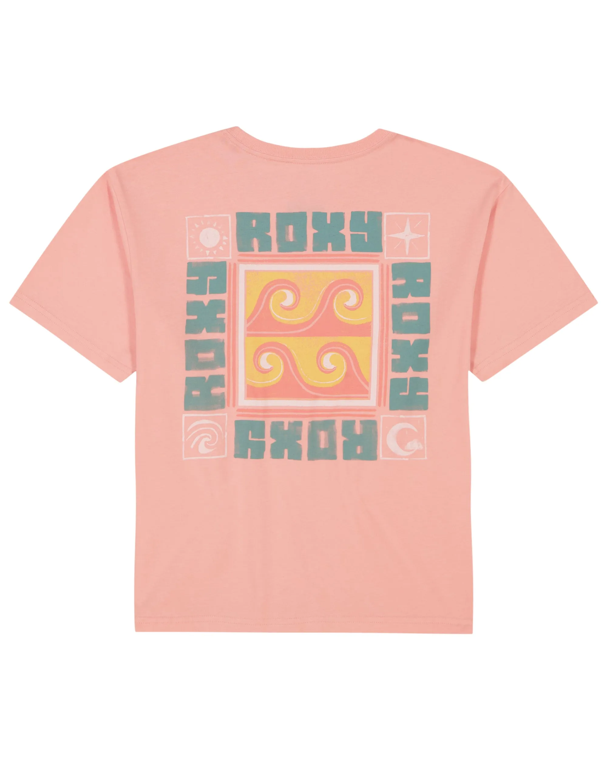 Girls 7-16 Wave Block Oversized T-Shirt