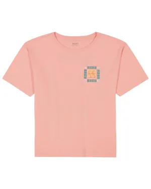 Girls 7-16 Wave Block Oversized T-Shirt