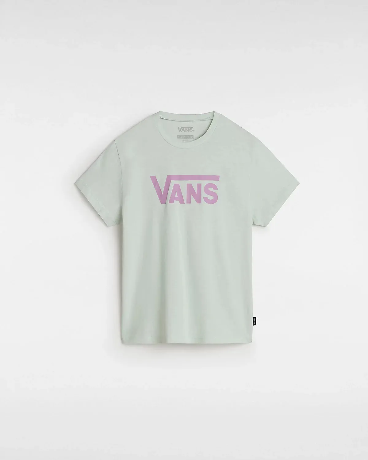 Girls Flying V Crew T-Shirt in Pale Aqua