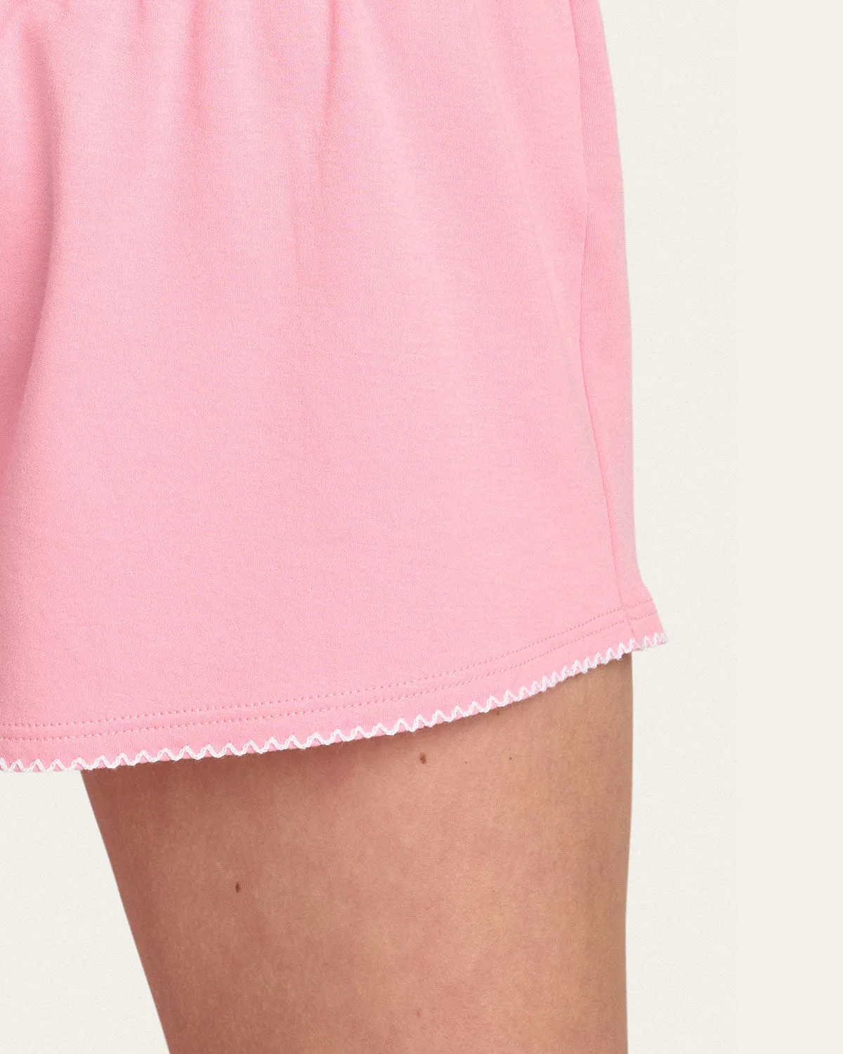 Goldie PJ Set in Bubble Gum