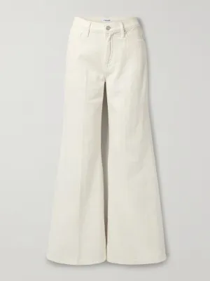 Le Palazzo high-rise wide-leg jeans
