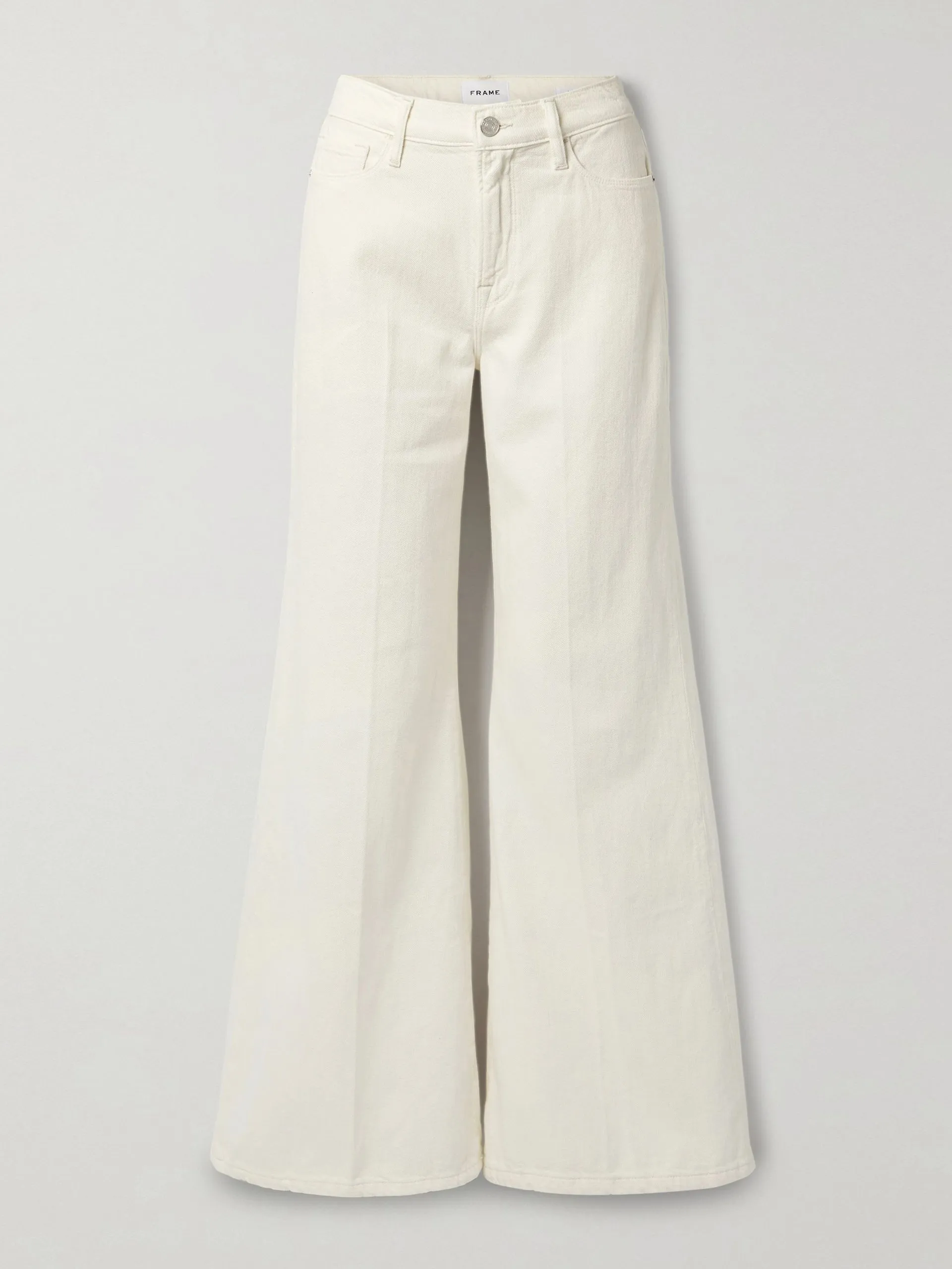 Le Palazzo high-rise wide-leg jeans