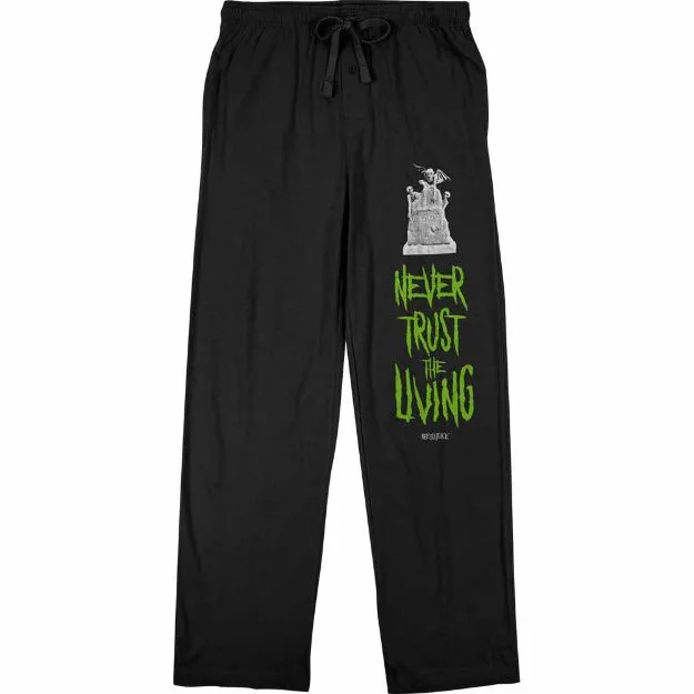 Pants - Lounge Wear - Beetlejuice Never Trust The Living