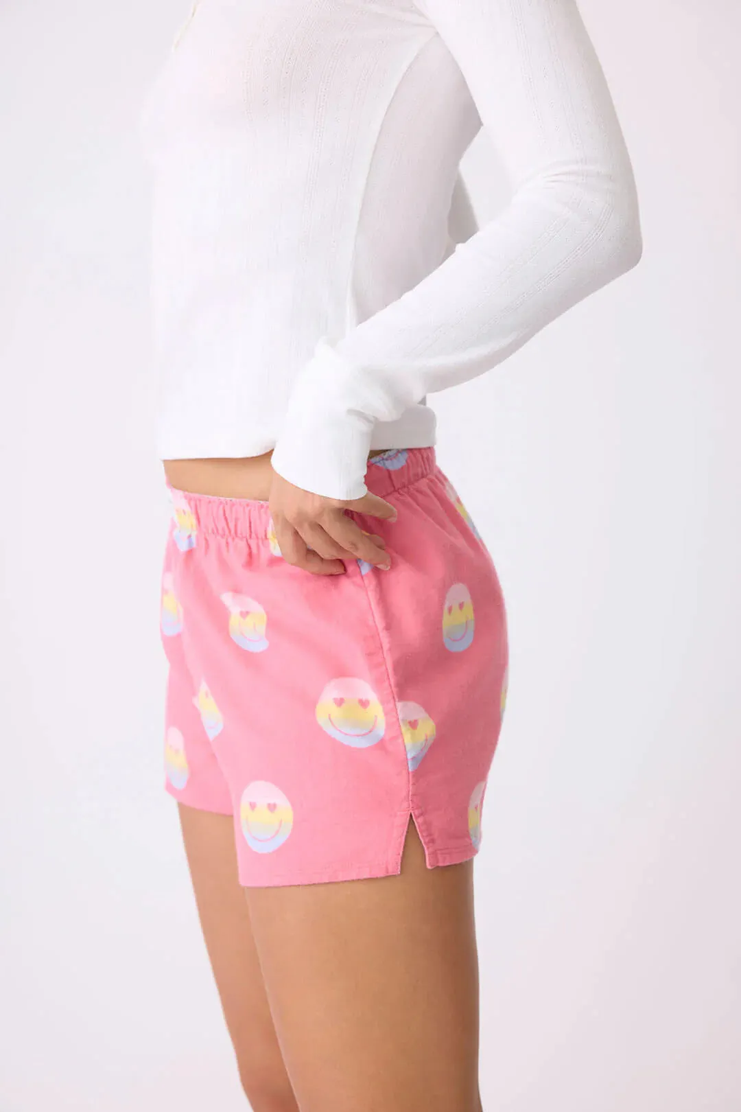 PJ Salvage Happy Face Shorts
