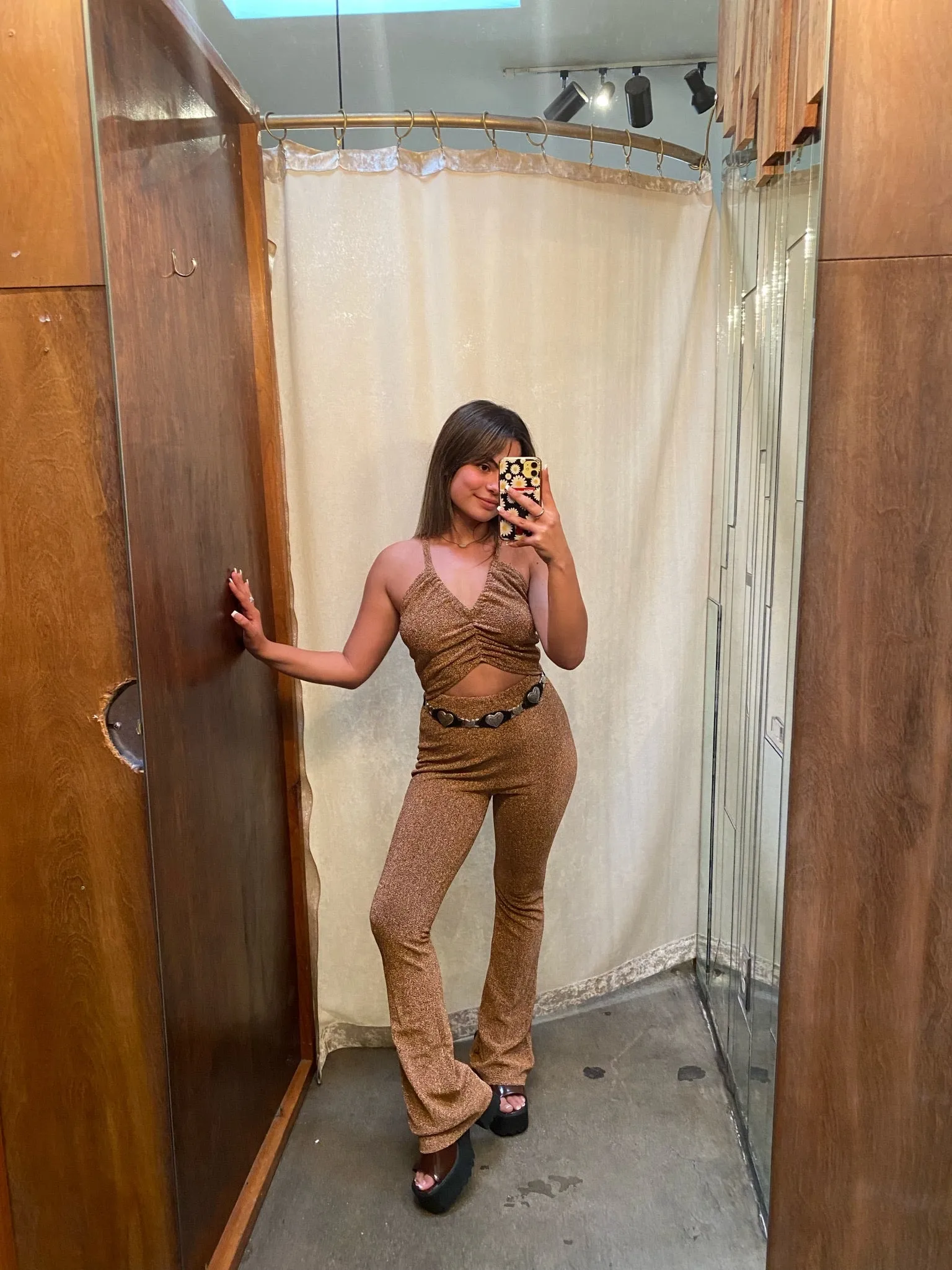 Pretty Penny Shimmering Jumpsuit