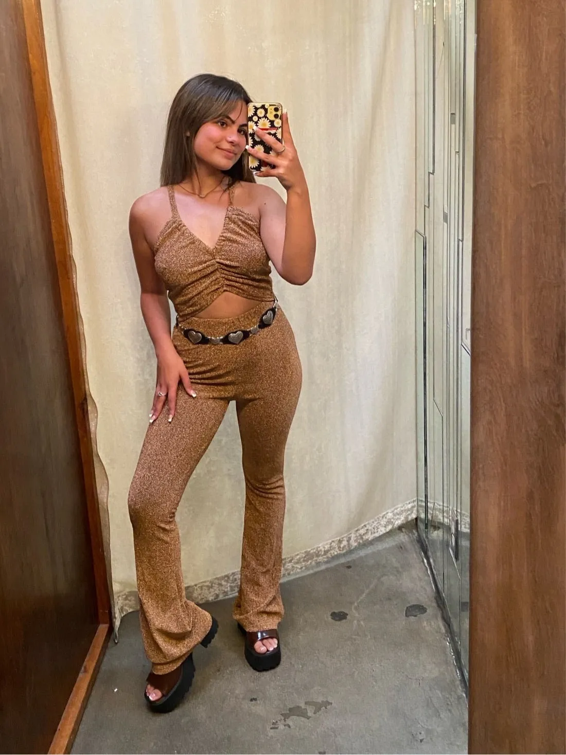 Pretty Penny Shimmering Jumpsuit