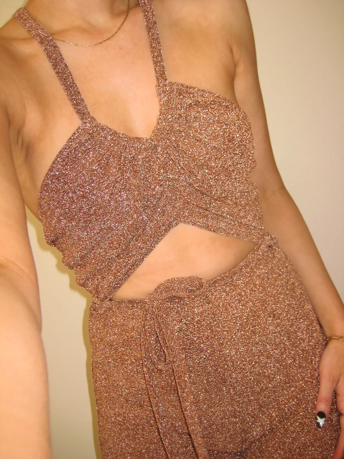 Pretty Penny Shimmering Jumpsuit