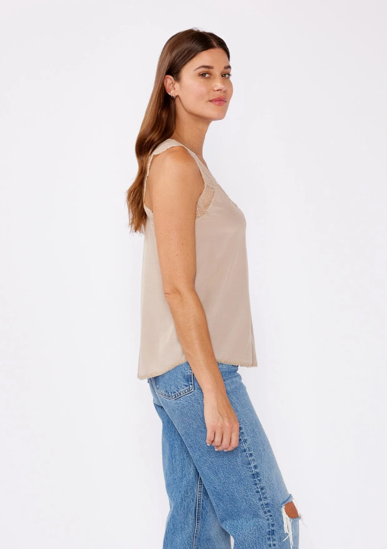 Silvana Lace Tank Top