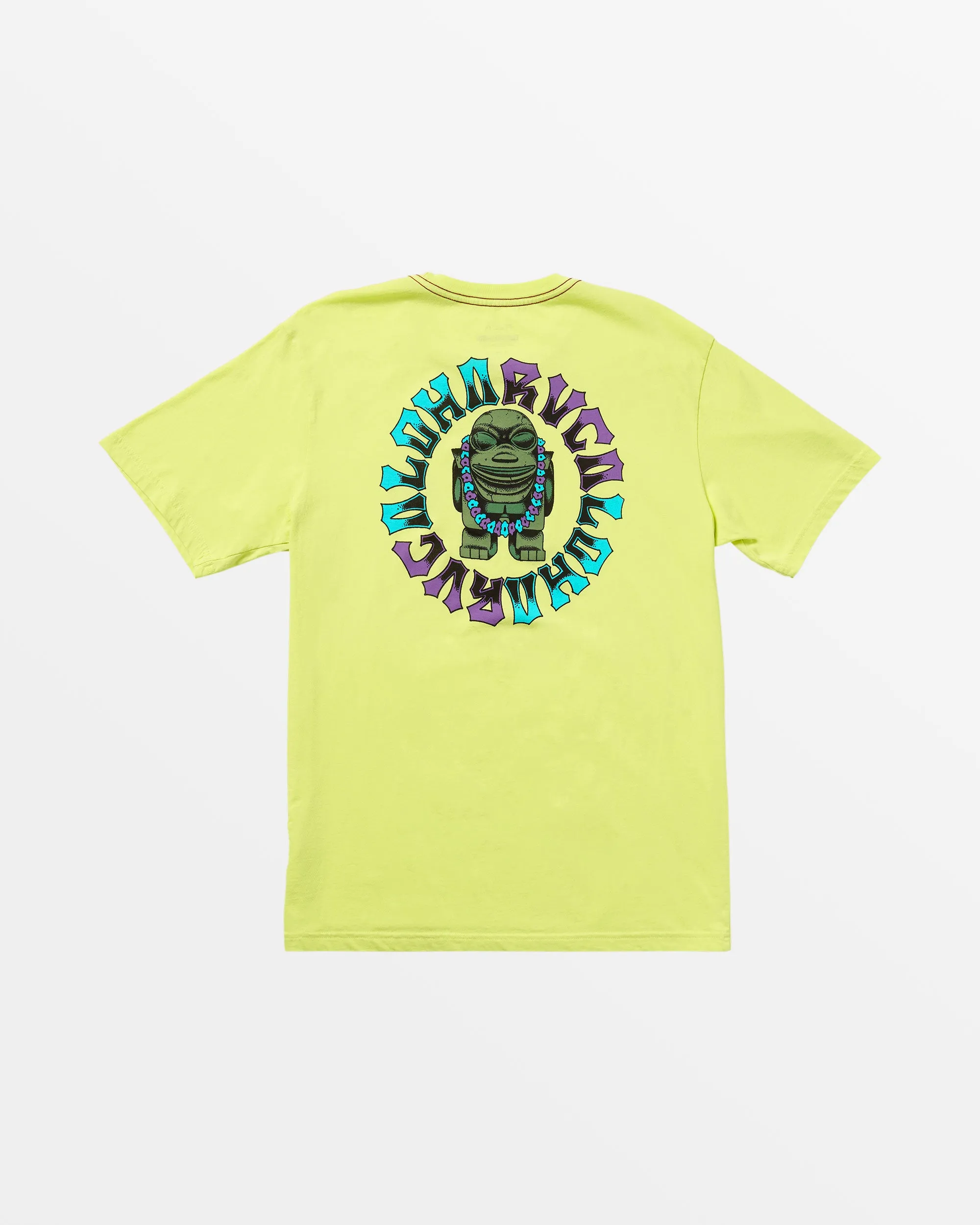 Stone Gawd RVCA Tee - Limeade
