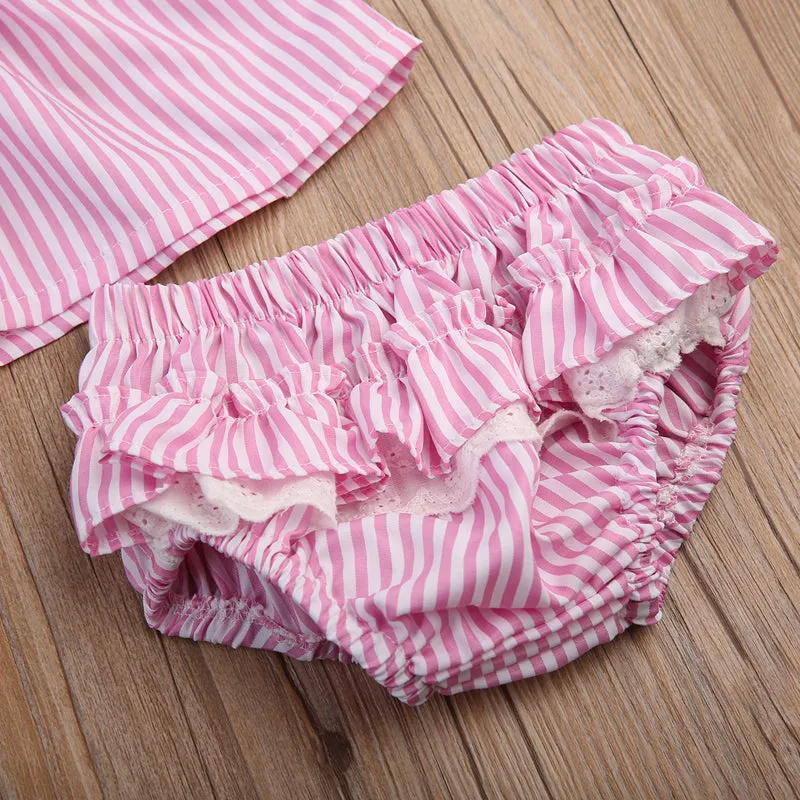 Striped Bow Tie Dress