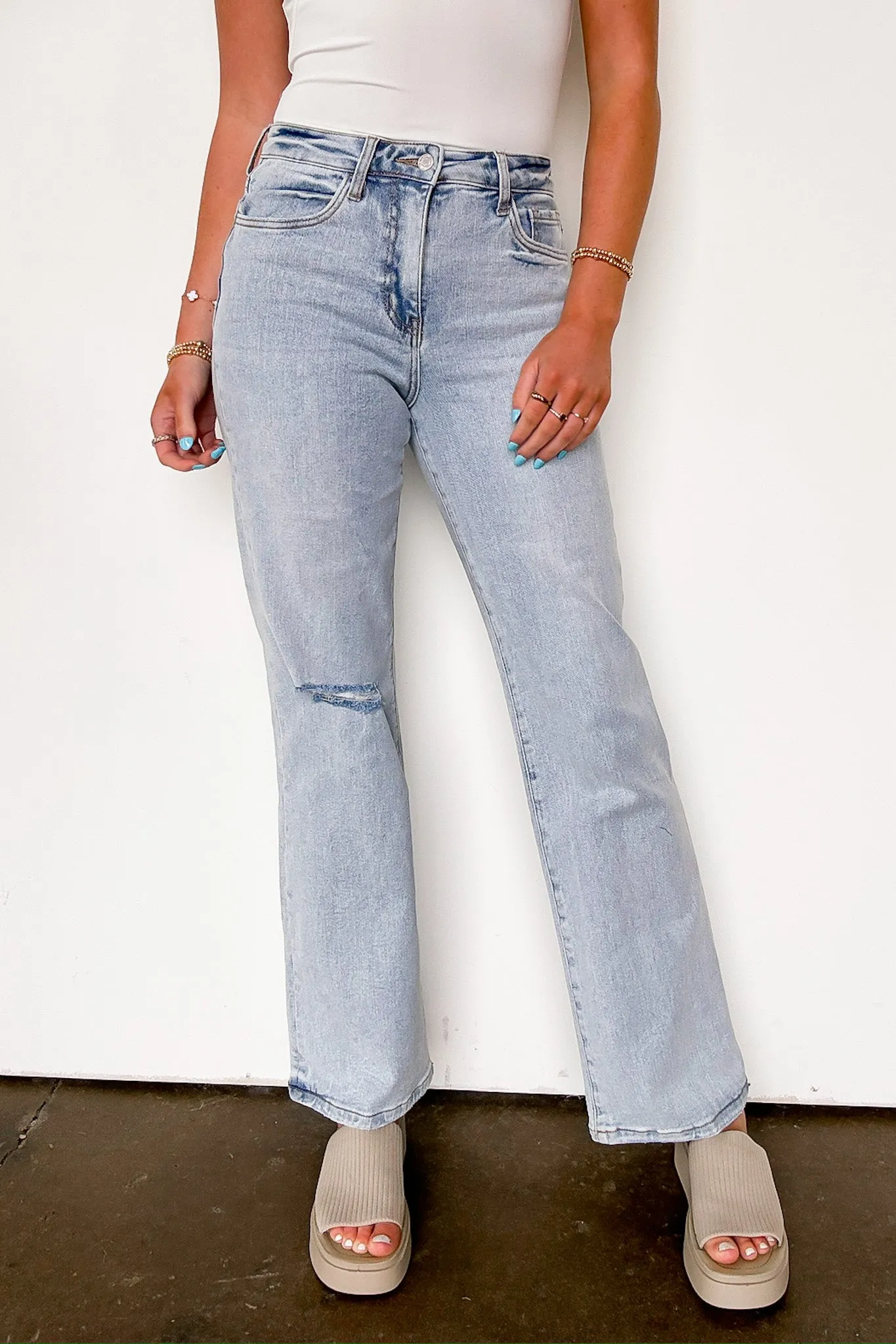 Tailor 90's Vintage Super High Rise Flare Jeans - FINAL SALE