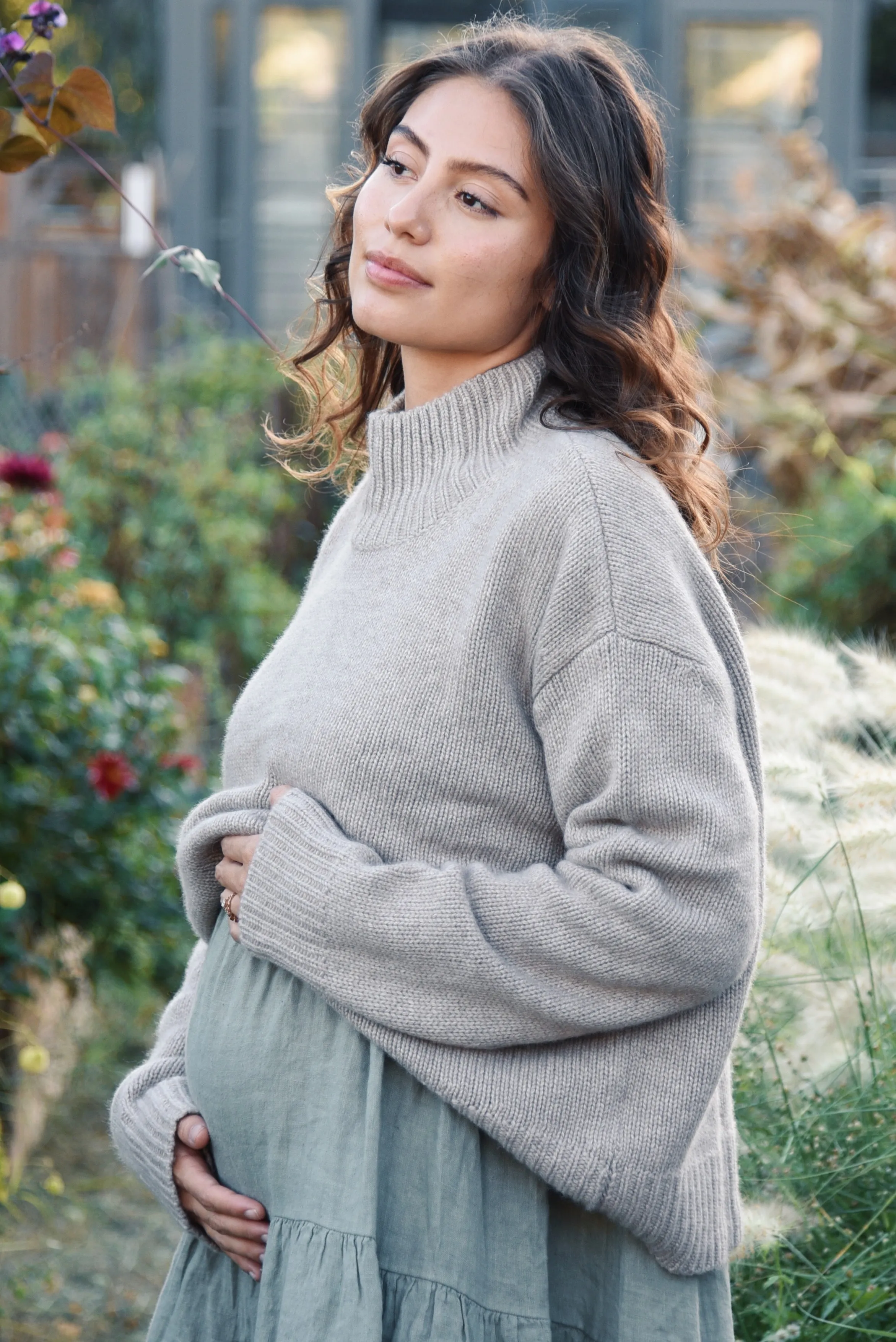 The Cashmere Carmel Sweater // Nutmeg