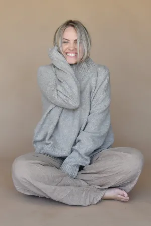 The Cashmere Carmel Sweater // Nutmeg
