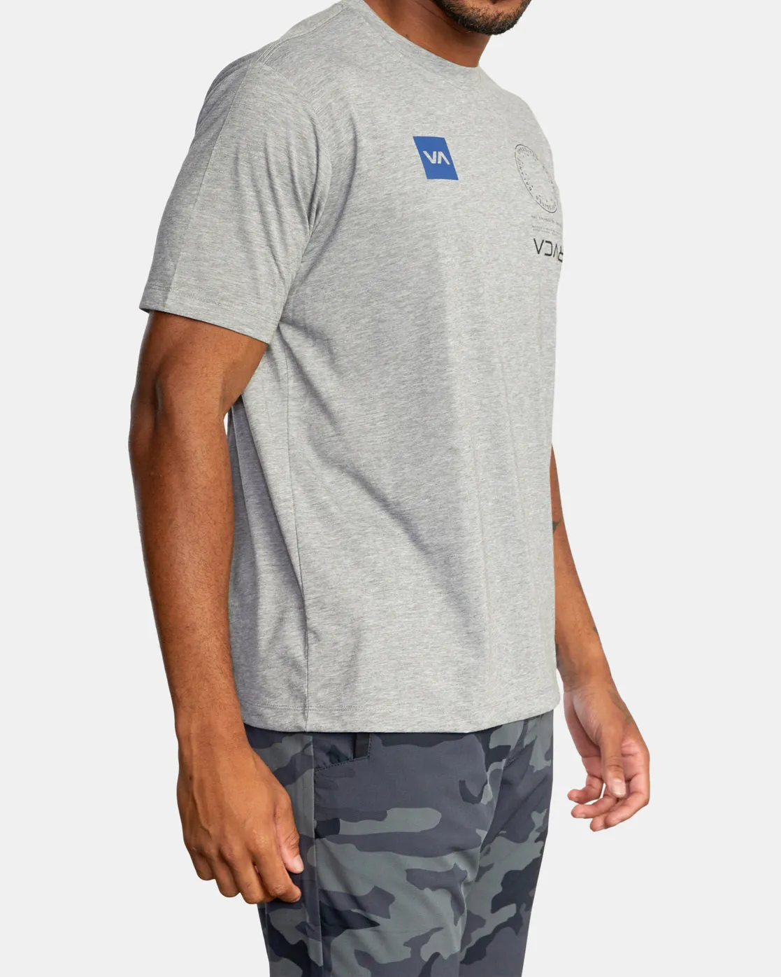 VA Mark Tee - Heather Grey