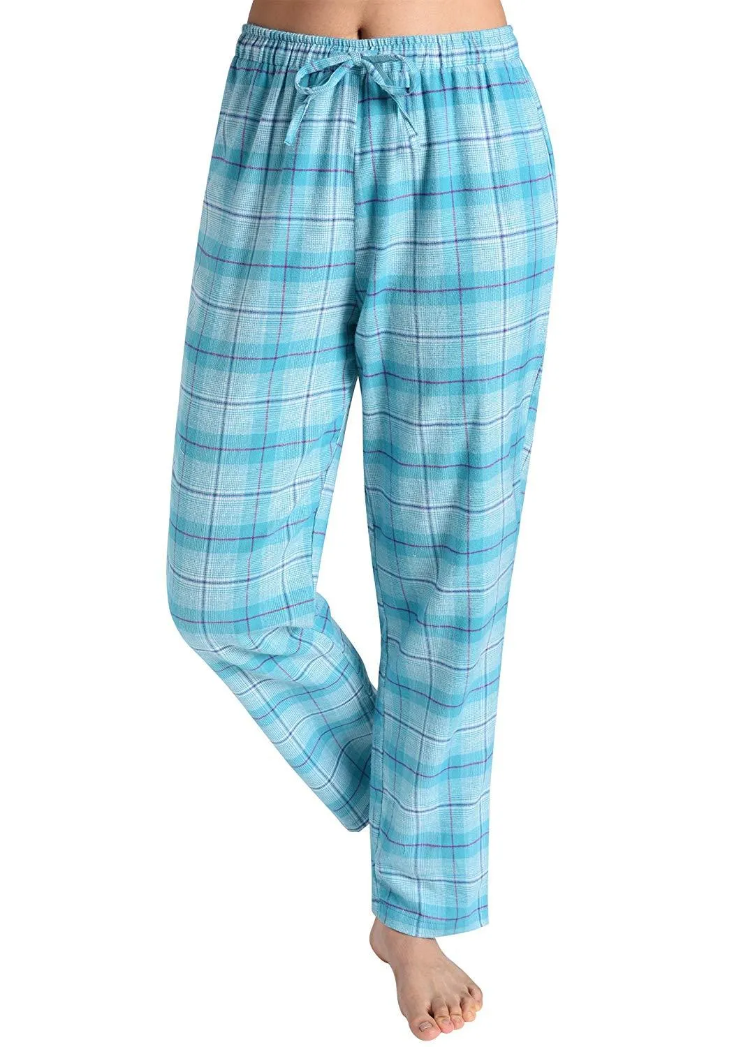 Women’s Pajama Pants Cotton Lounge Pants Plaid PJs Bottoms