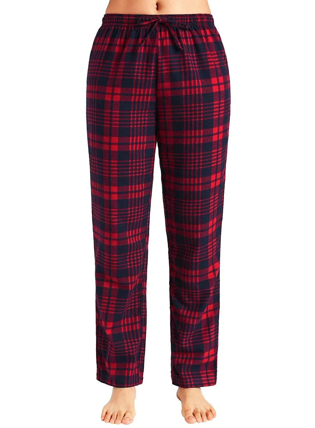 Women’s Pajama Pants Cotton Lounge Pants Plaid PJs Bottoms