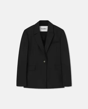 Zeva - Tailored Blazer - Off Black